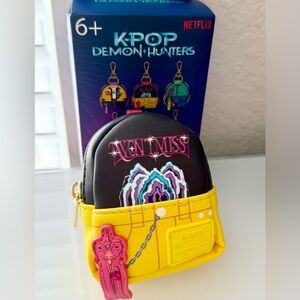 Loungefly KPop Demon Hunters Cosplay Mystery Mini Backpack Keychain Charm - MIRA